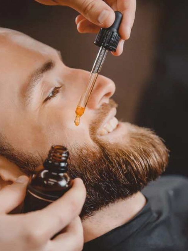 Men's facial treatment and skincare